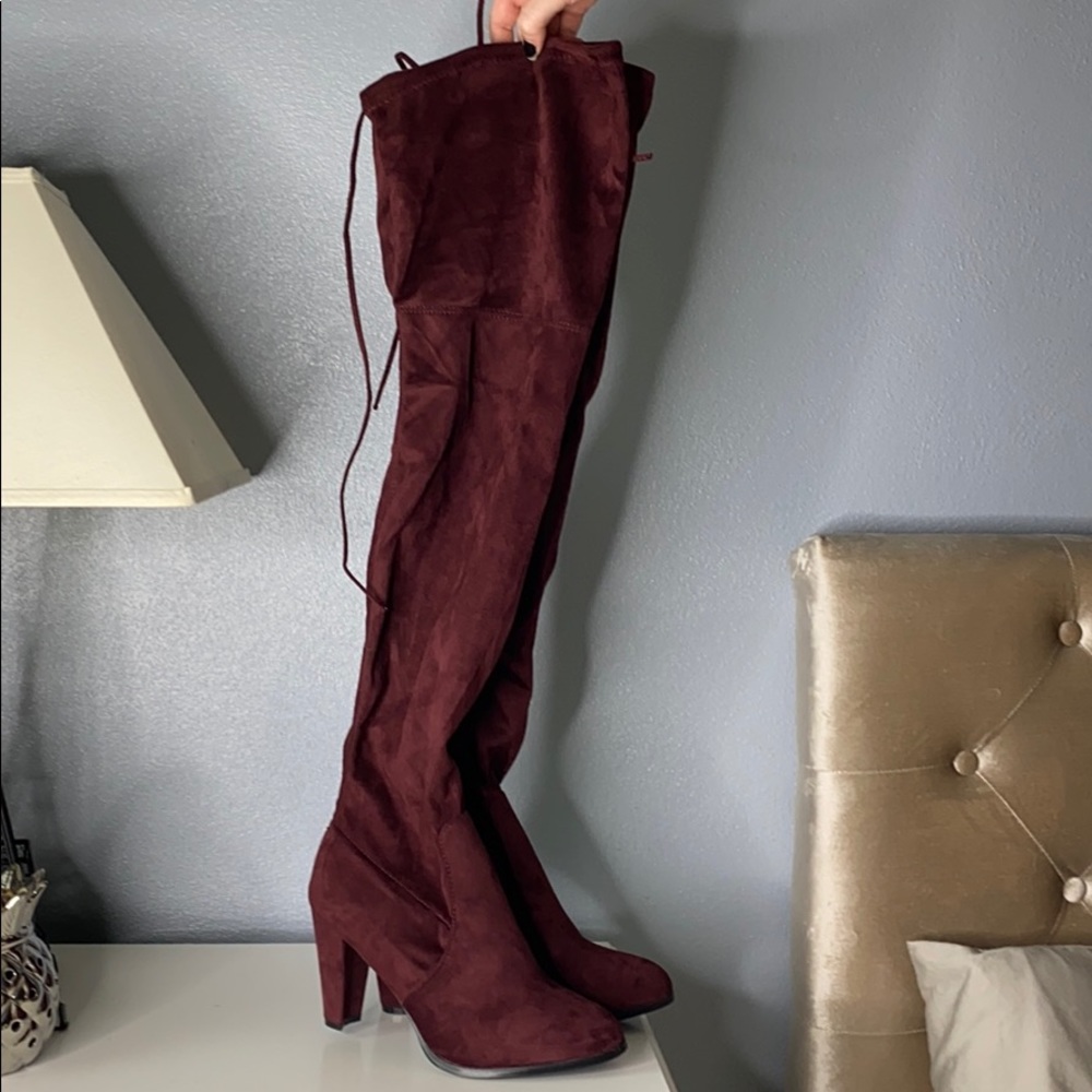 Tall boots used